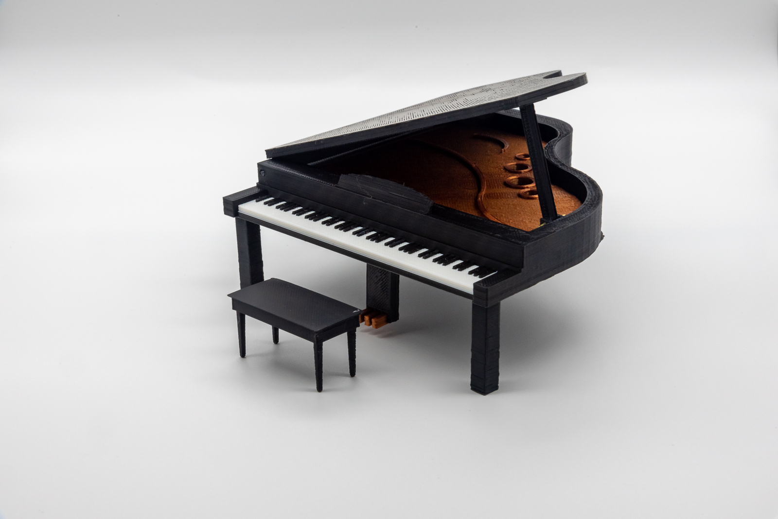 3D Printed Piano - San Jose International Piano Competition